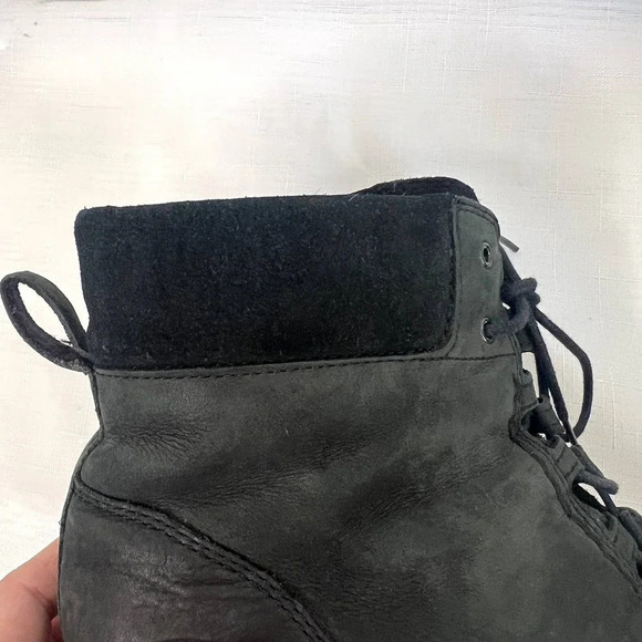 Keen Akita Wedge Boots Black Women's Size 10 - Picture 9 of 14